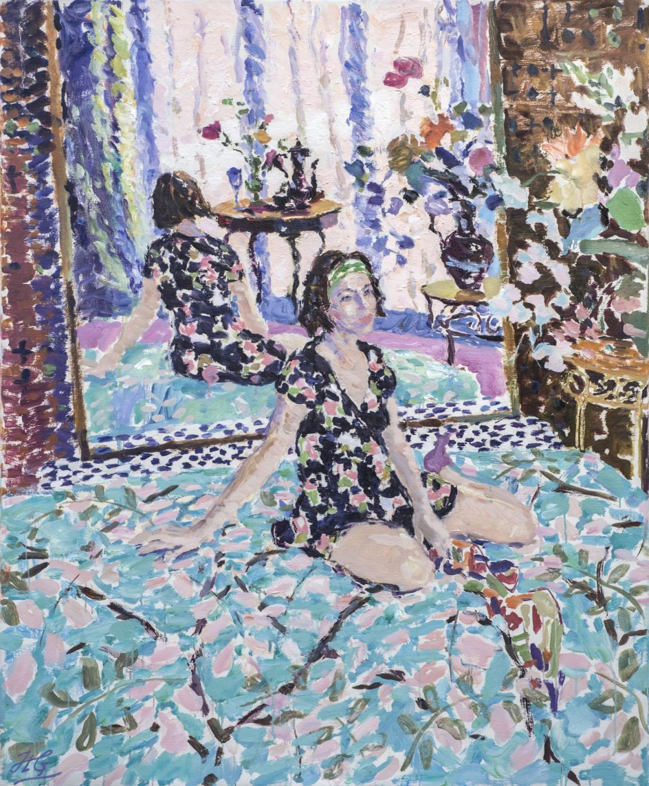 Freya In Reflection © Hugo Grenville