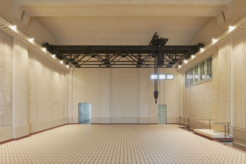 E-WERK Turbine Hall. Courtesy of Ben Westoby