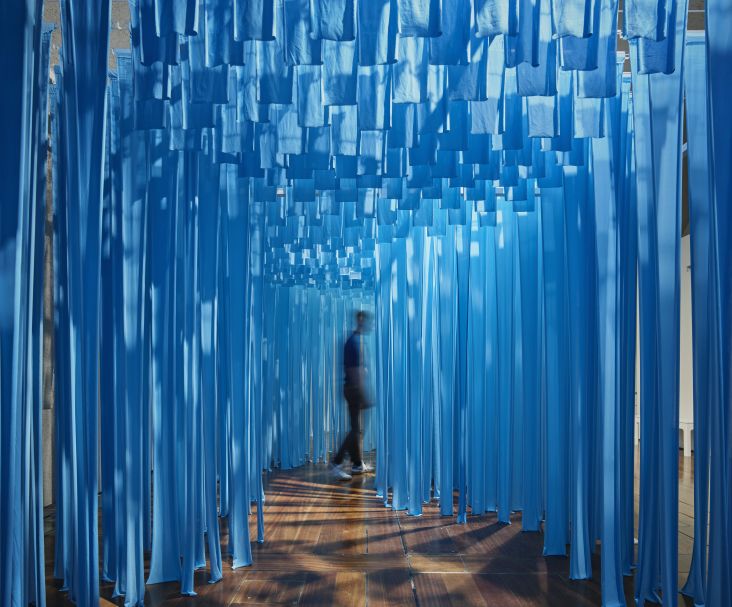 UNIQLO LifeWear at Somerset House, designed by Pentagram. All images courtesy of Pentagram. Via Creative Boom submission.