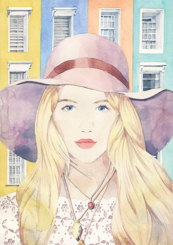 Notting Hill. All images courtesy of the artist. Via Creative Boom submission.