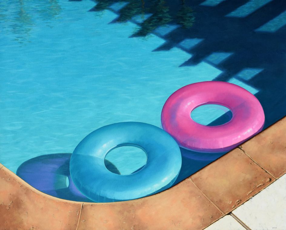 Floating Inner Tubes. © Danny Heller