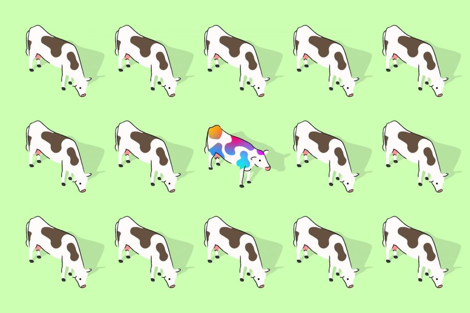 How designers can help brands to stand out by tearing up the rule book. Illustration by Ragged Edge