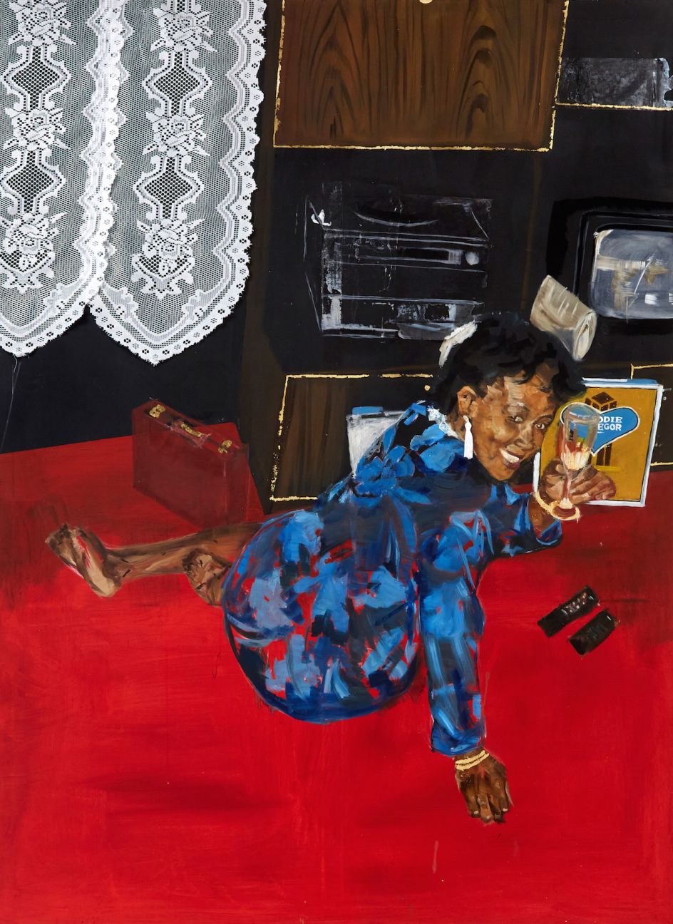 Red white blue and brown (2020) by Emma Prempeh