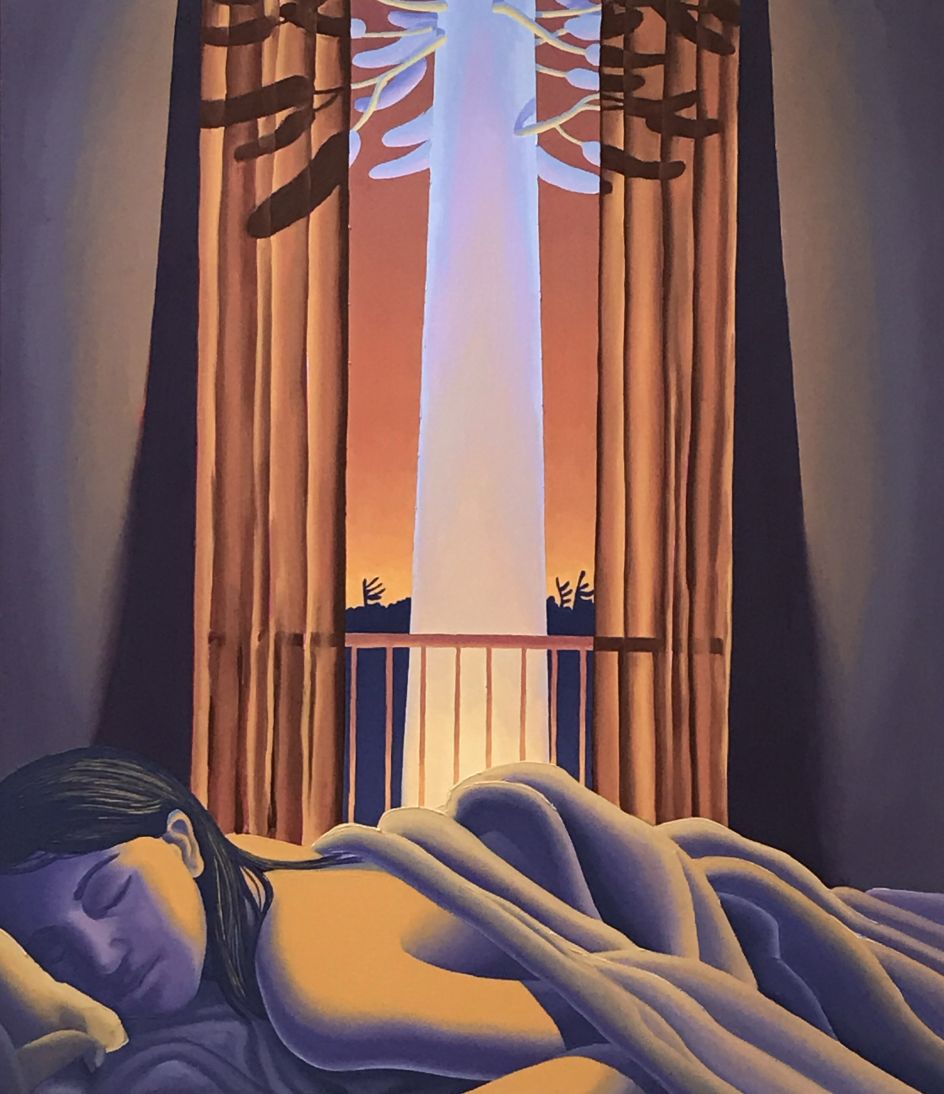 Charmed Life, 2020. Madeleine Bialke. Image courtesy of Huxley-Parlour Gallery.