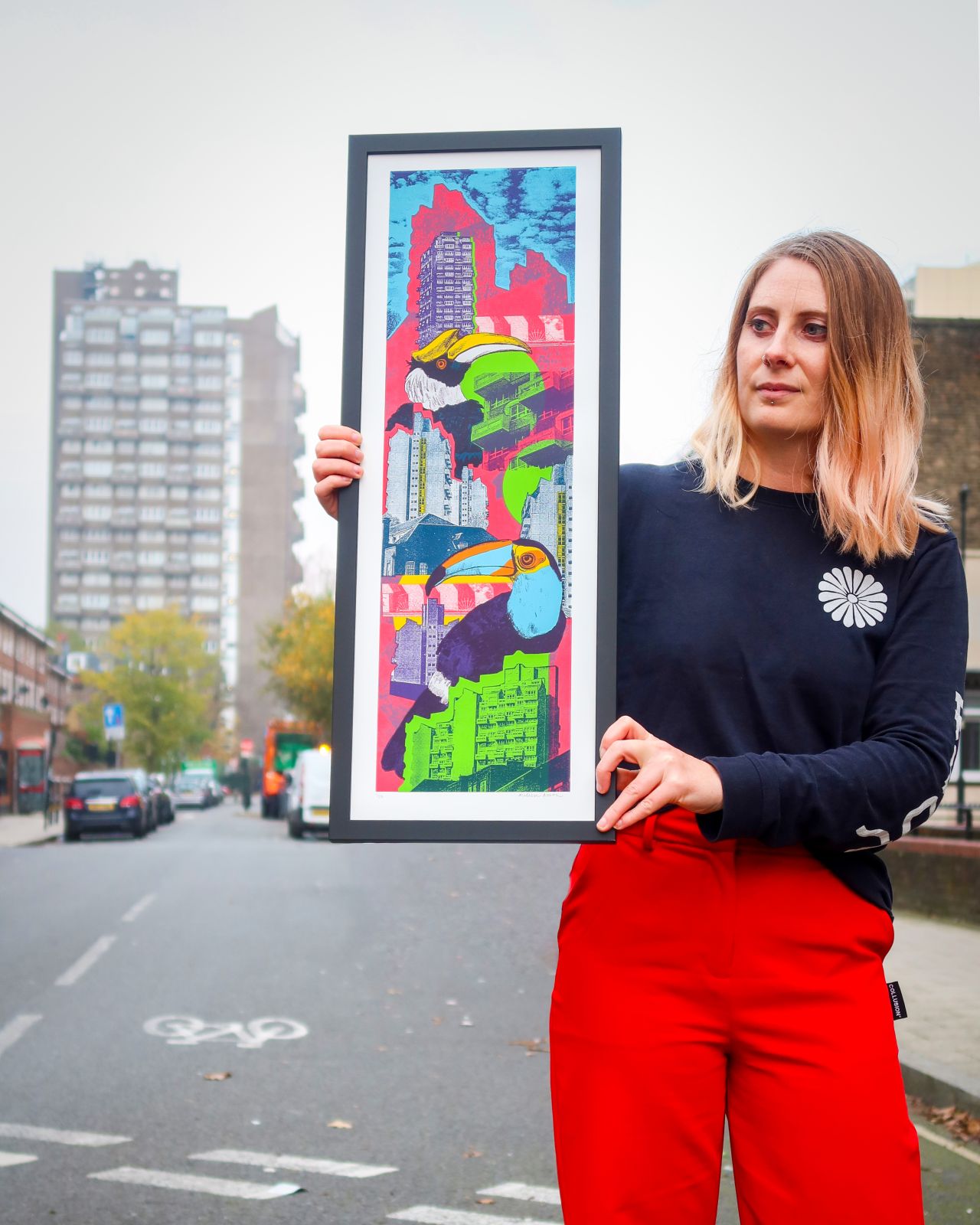 Burra、Storm in the Jungle、希少画集画、新品額付 Burra、Storm in the Jungle、希少画集画、新品額付 Burra、Storm in