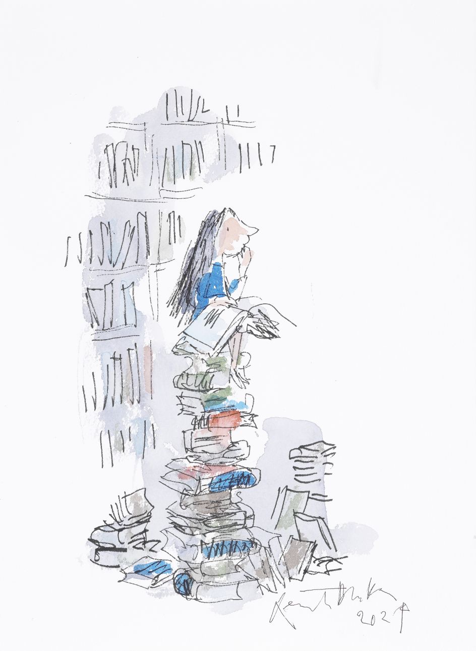 Matilda © The Roald Dahl Story Company, Quentin Blake 2024