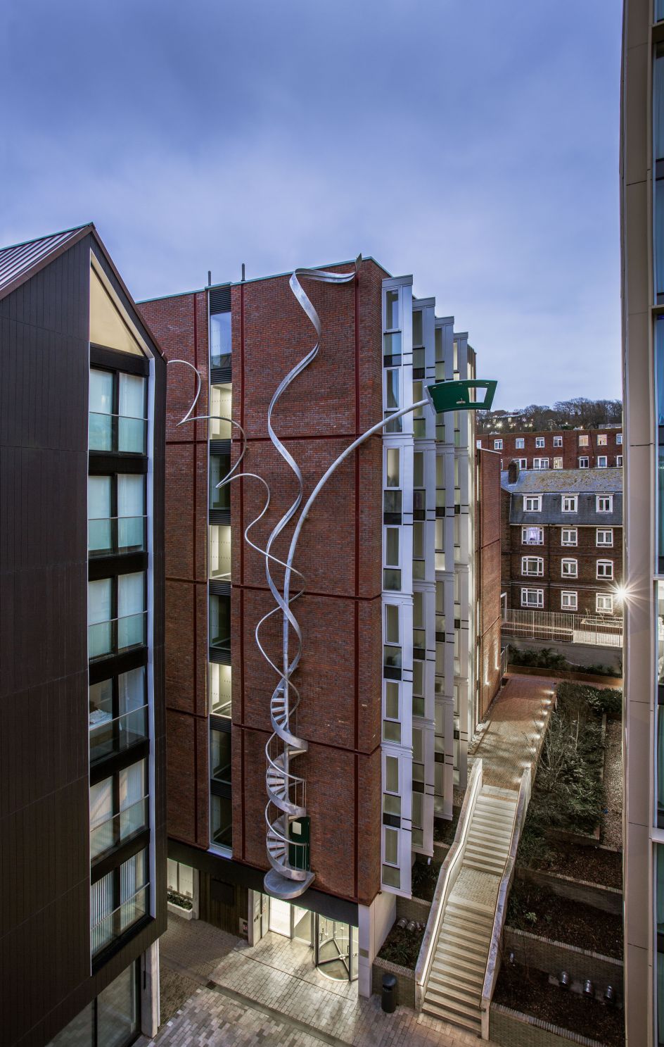Alex Chinneck, A Spring in Your Step. Phtotography by Marc Wilmot