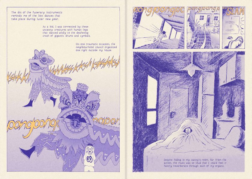 Recollections from the Funeral City: Illustrator Ethan Sim's comic ruminates on death and how we cope, individually and culturally
