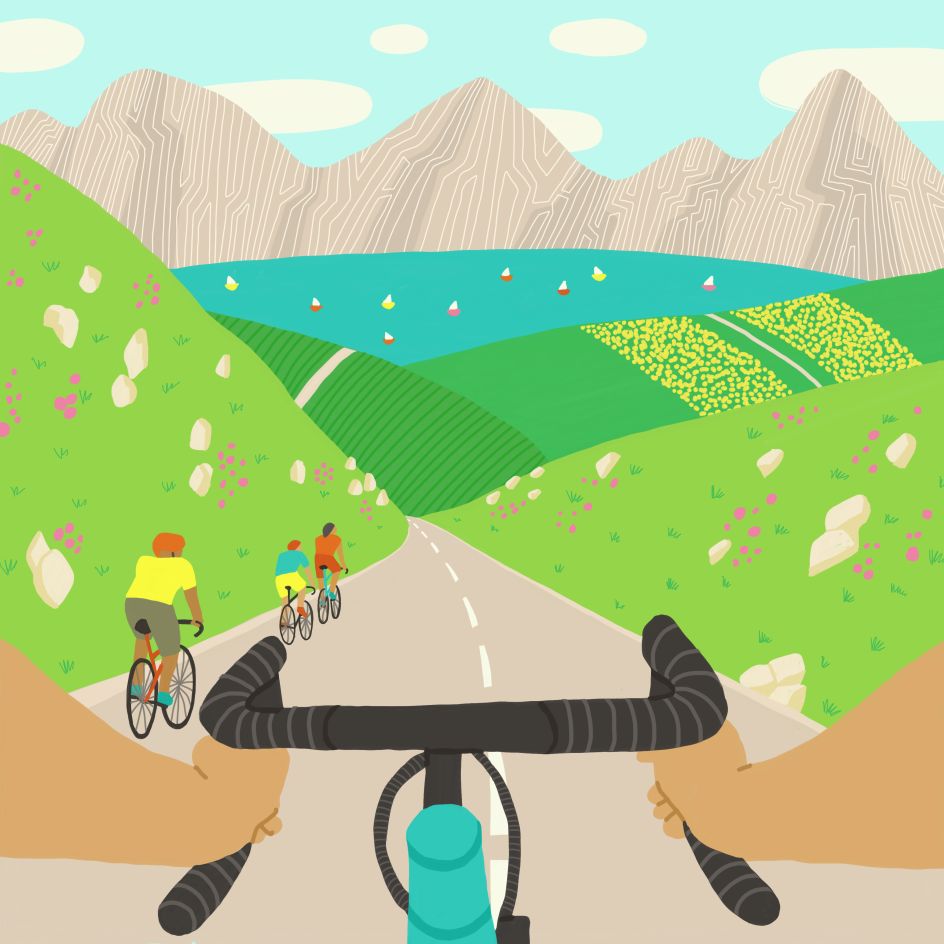 WIRED’s creative director Andrew Diprose is thankful for riding