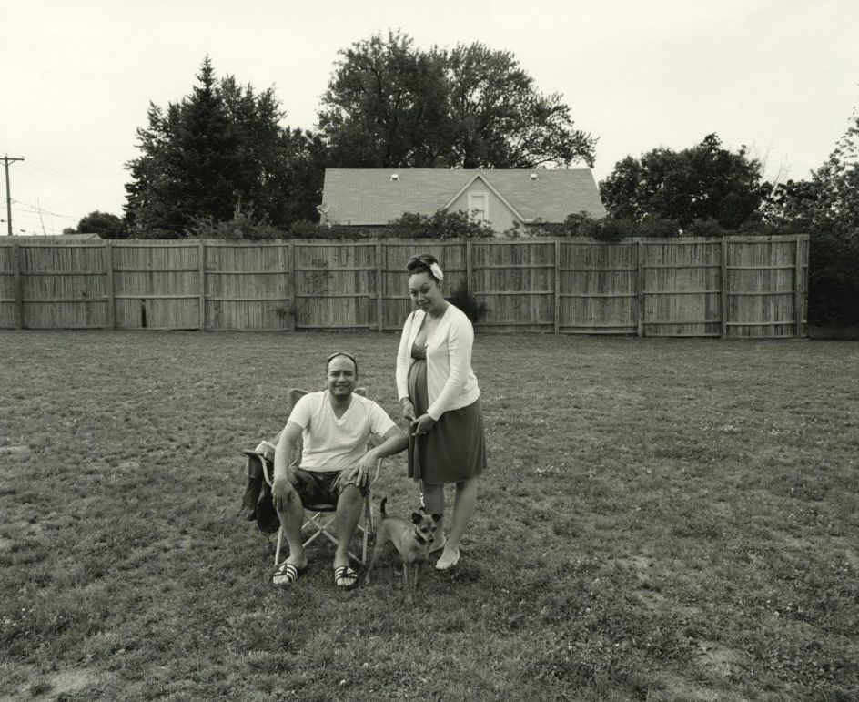 Family with dog, St. Paul, Minnesota, June 26, 2015 | Images copyright Tom Arndt, courtesy Howard Greenberg Gallery