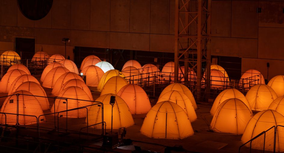 Arcadia installation by Deborah Warner at The Factory for MIF21. Photography by Andrew Brooks