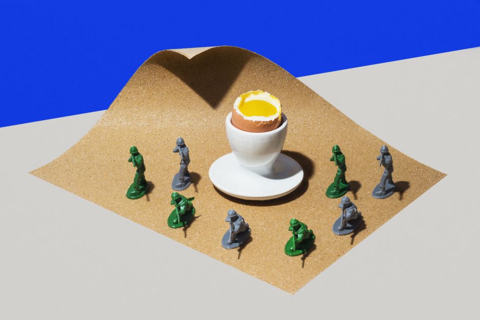 This series shows what happens when you take the names of meals in a literal sense. It shows you what happens when you begin to look at the language surrounding food in a comedic way, therefore transforming what the names of the meals and foods are in to what they literally describe and making them come alive as a physical form | © Grant Hegedus, United Kingdom, Shortlist, Professional, Still Life (professional), 2017 Sony World Photography Awards