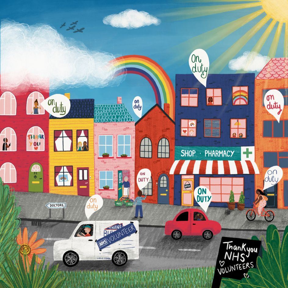 NHS Volunteers © Jodie Wonford