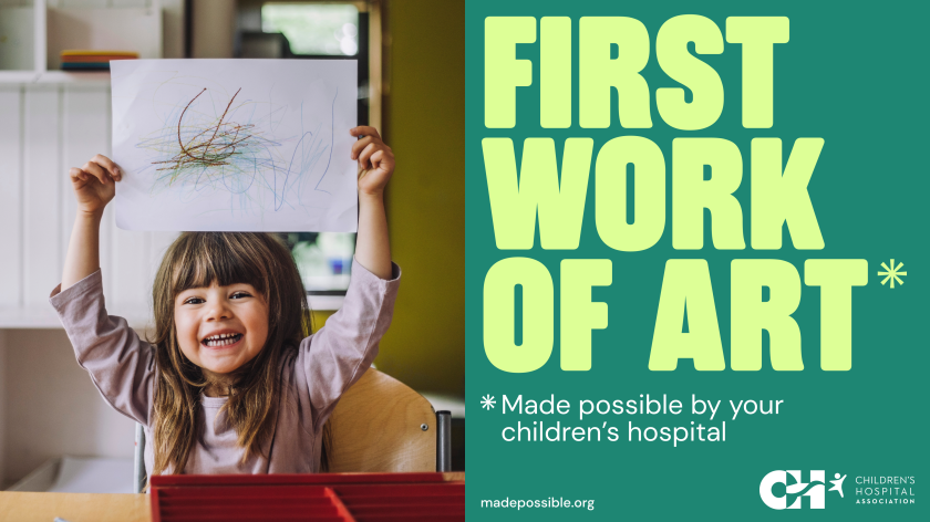 Team puts a positive twist on Children’s Hospital Association campaign