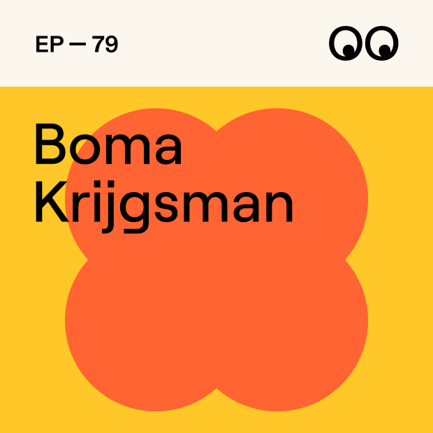 Creative Boom Podcast Episode #79 - How to fight for the creative career you want, with Boma Krijgsman