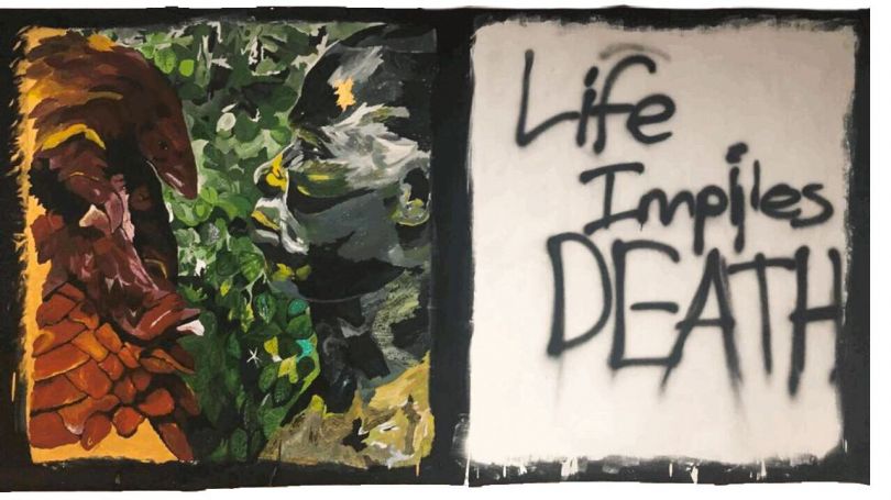 Life Implies Death, 2018 ©  Giggs Kgole