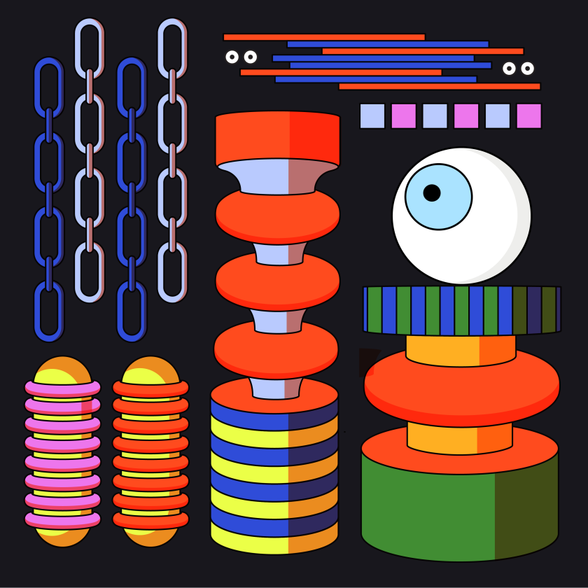 Yoyo captures life's big and small moments in her quirky eyeball illustrations