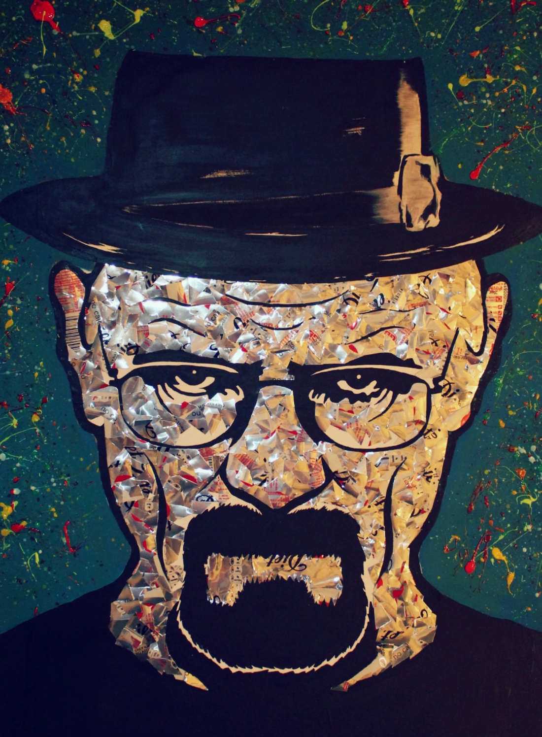 Literal Pop Art: Artist crafts beautiful collages out of recycled fizzy