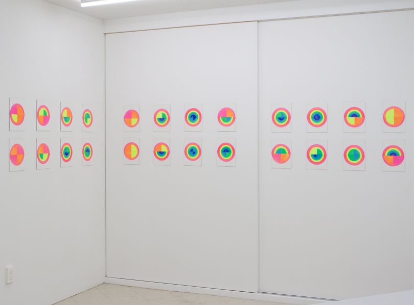 Modular Artworks by Sarah Boris, Exhibition at Corners in Seoul, photo by Corners