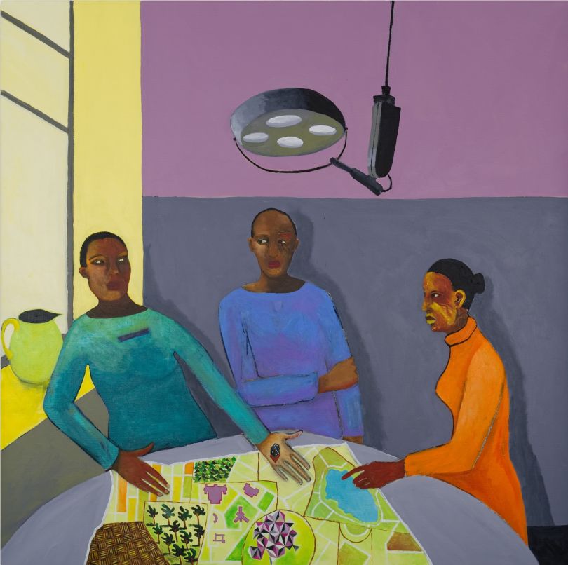 The Operating Table 2017-8 Private Collection © Lubaina Himid