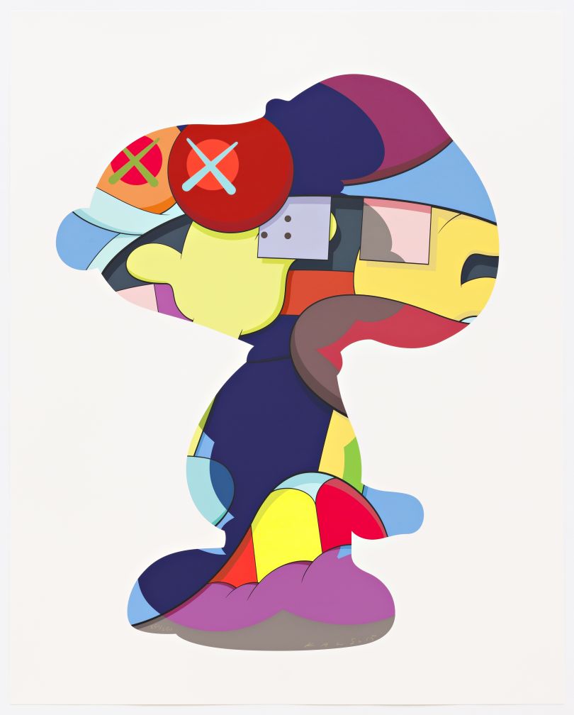 KAWS, NO ONES HOME, 2015. COURTESY OF PACE PRINTS