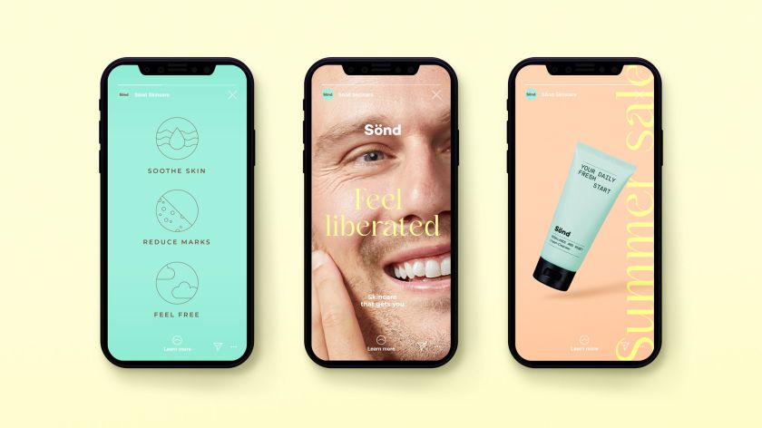 Thisaway treads a fine line in its designs for radical skincare brand Sönd