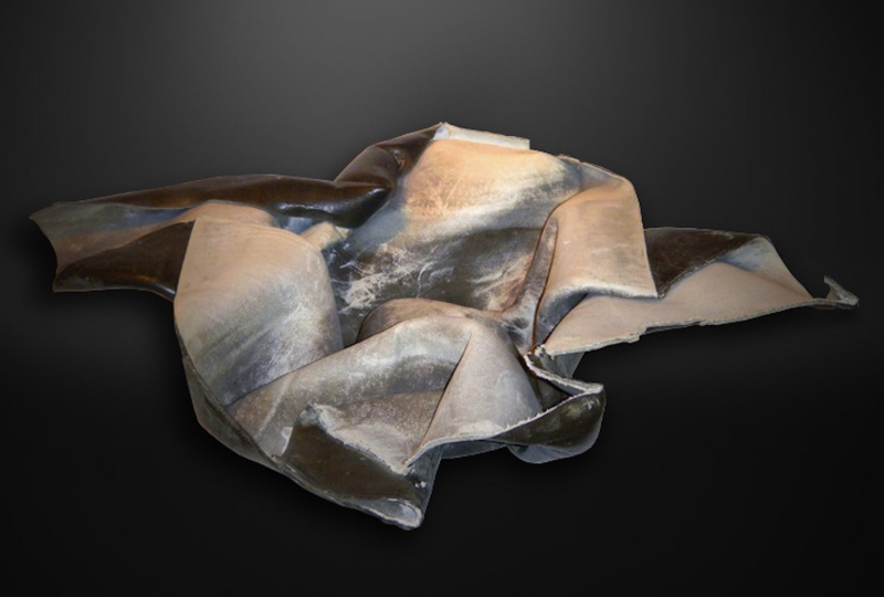 Cloth-like sculptures made entirely from concrete canvas | Creative Boom