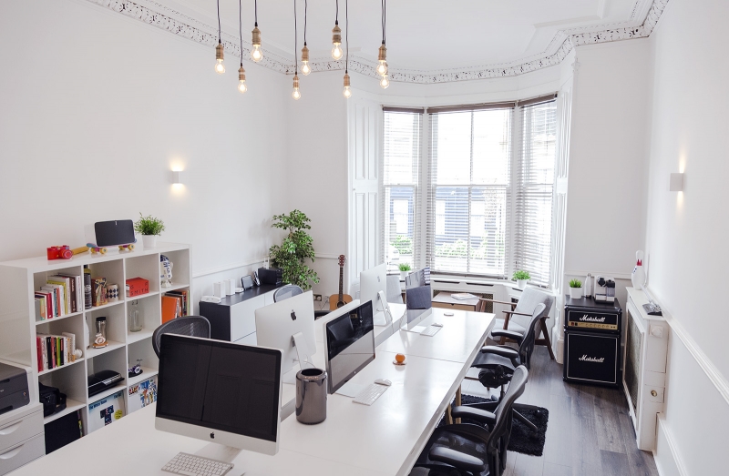 Glasgow design and digital studio Jamhot shares its bright and airy