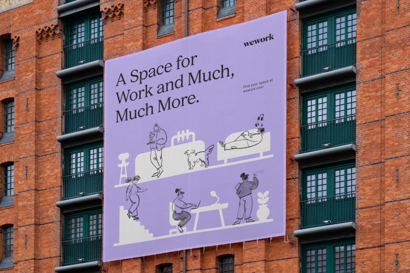 Franklyn's redesign for WeWork marks a new chapter for the co-working platform