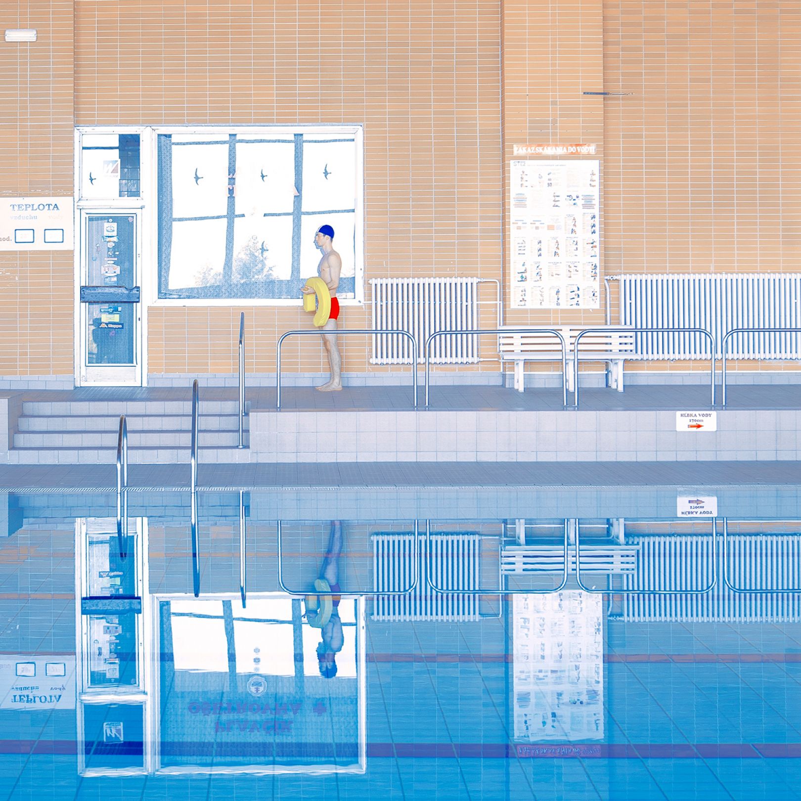 Swim: Inviting new work by Mária Švarbová dipped in appealing primary ...