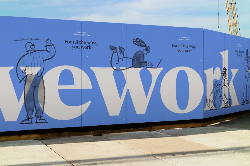 Franklyn's redesign for WeWork marks a new chapter for the co-working platform