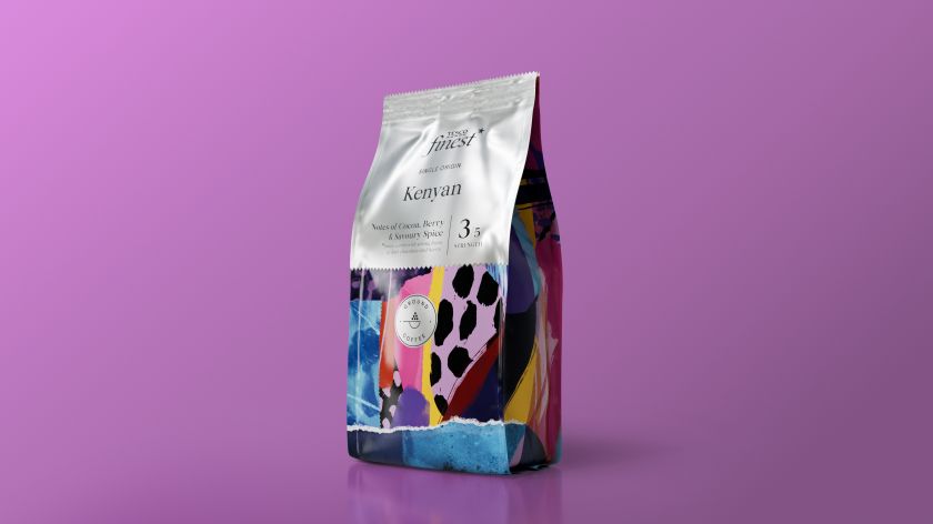 Coley Porter Bell brews up fresh identity for Tesco Finest Coffee, celebrating its 'affordable luxury'