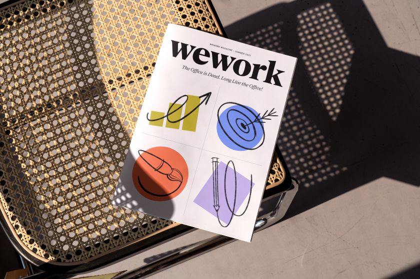 Franklyn's redesign for WeWork marks a new chapter for the co-working platform