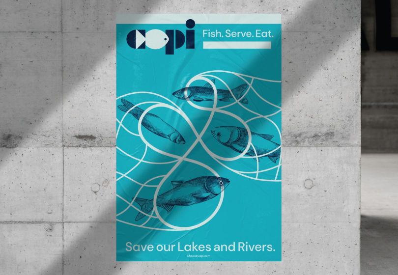 Chicago studio [Span](https://www.creativeboom.com/inspiration/rebranding-a-fish-to-help-eradicate-it-from-certain-freshwater-lakes/) rebrands Asian carp as 'Copi' to help US biodiversity.