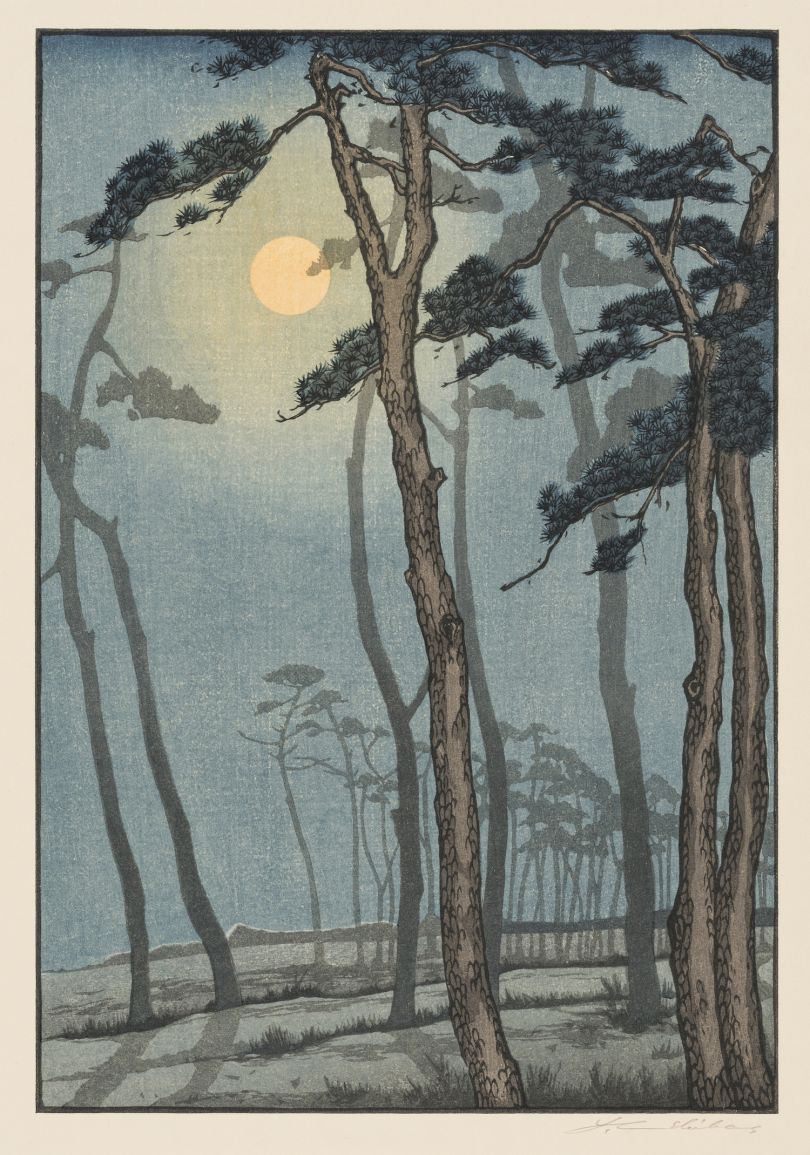 Yoshijiro Urushibara (1888–1953) The Pines c. 1928