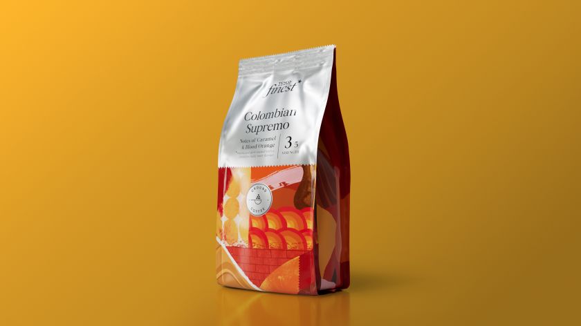 Coley Porter Bell brews up fresh identity for Tesco Finest Coffee, celebrating its 'affordable luxury'