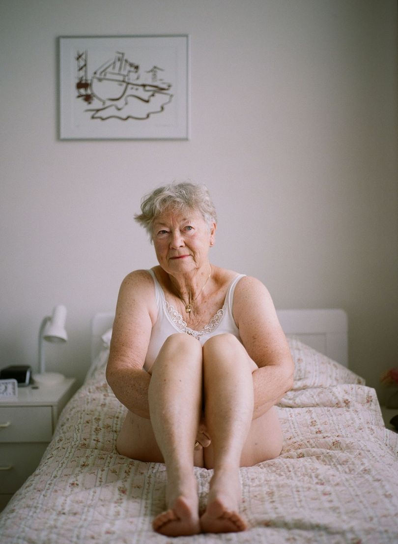 My Grandmother On Her Bed by Lidewij Mulder