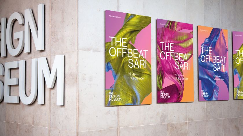 Hingston Studio creates a tailor-made identity for the UK's largest sari exhibition