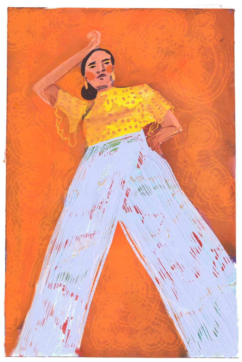 Maria Navarro Sanchez's artwork is a beautiful synthesis of illustration and design