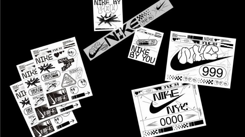 Trend: Throw Up. Nike/NYC. Agency/designer: Phillip Kim