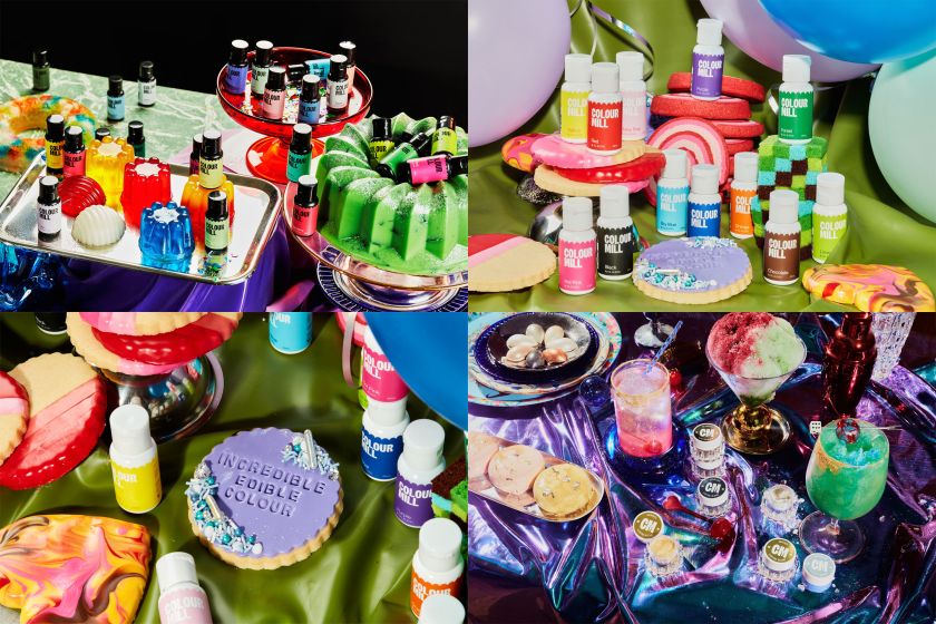 Universal Favourite celebrates the joyful mess of baking in a new identity for Colour Mill