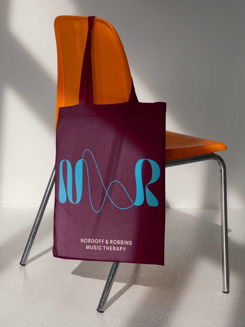 Pentagram's sound wave-based identity for Nordoff and Robbins is music to our ears