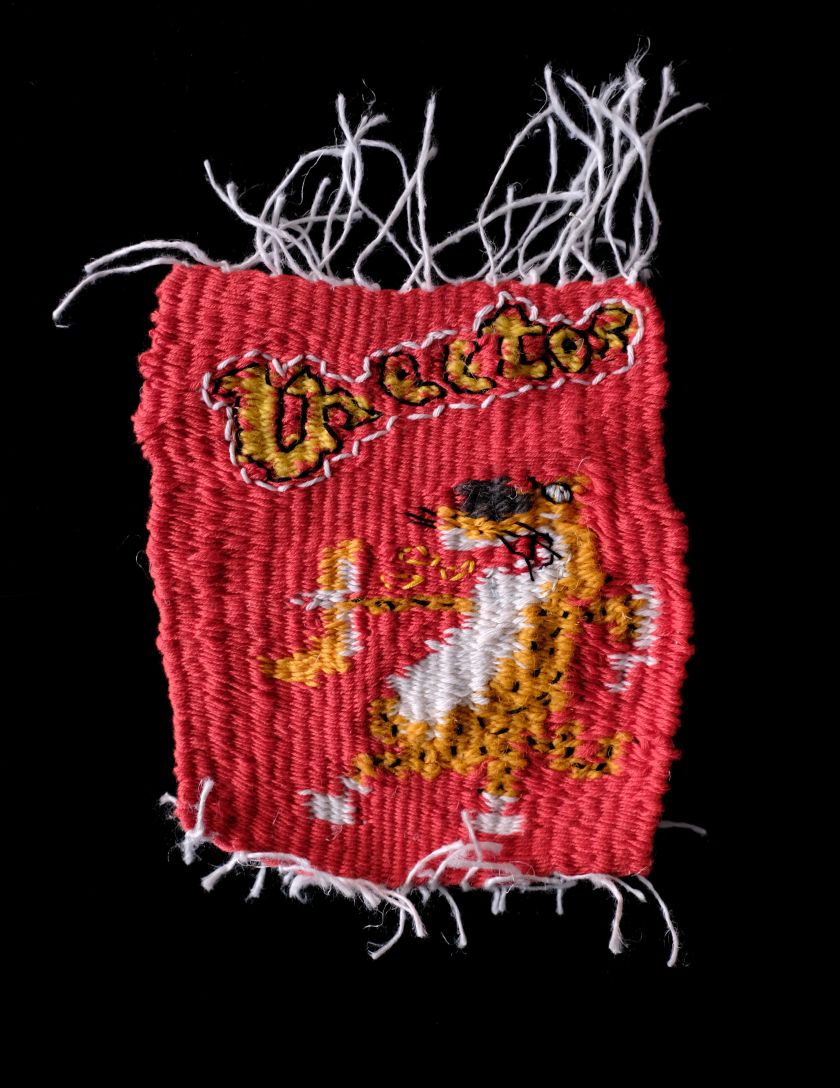 Handwoven crisp packets by Alexandra Lucas celebrate the simple pleasure of snacking