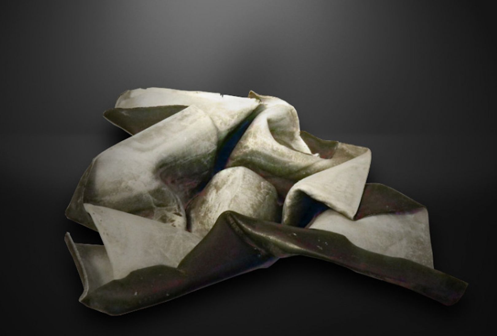 Cloth-like sculptures made entirely from concrete canvas | Creative Boom