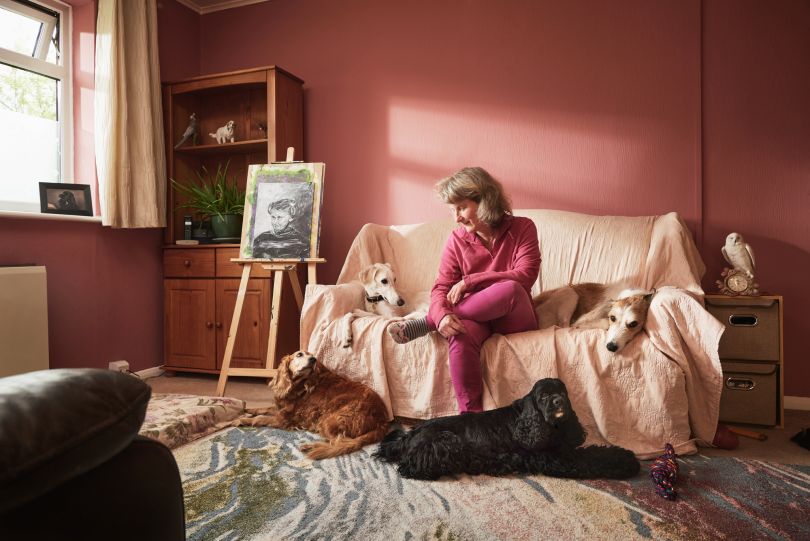 From the series and book, Living With Dogs © Dylan Collard