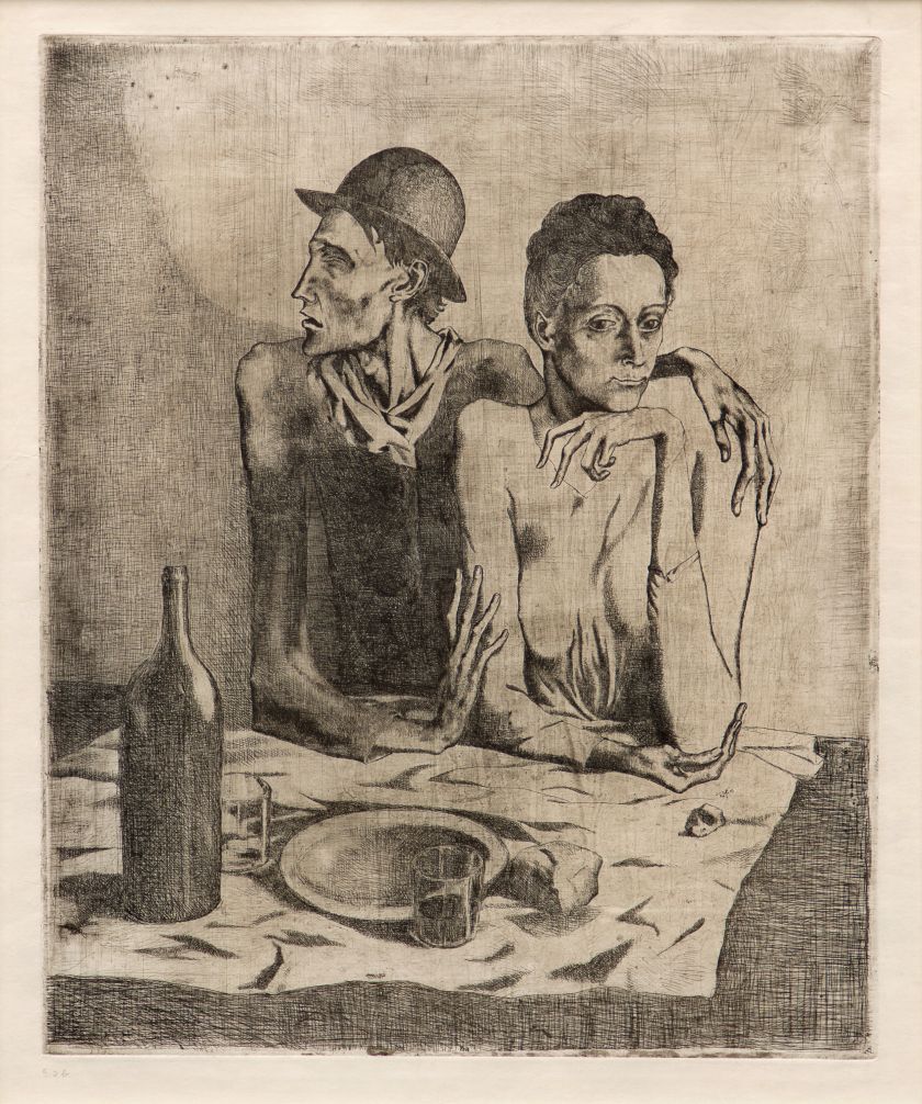 Picasso 'Le repas frugal'
