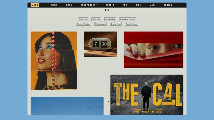 Dutch design agency From Form's new identity is a cinephile's dream