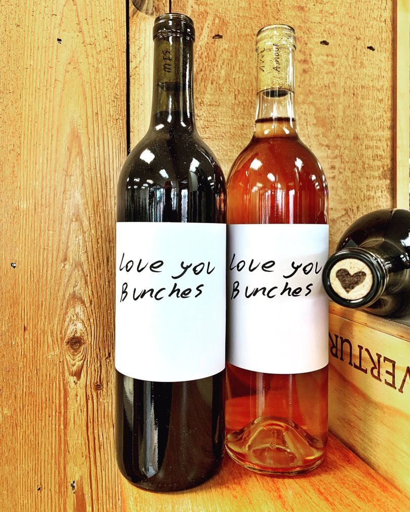 Wine label design by Stolpman Vineyards