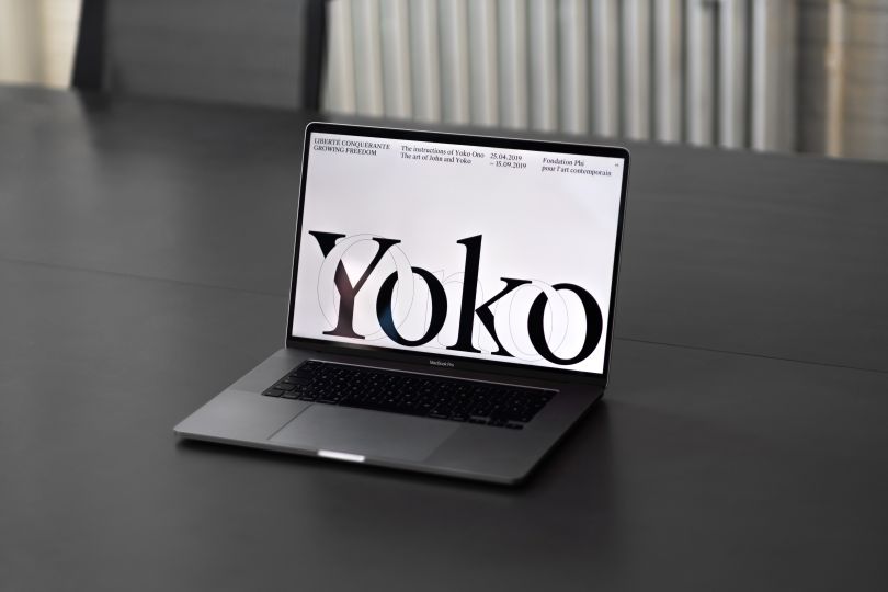 Microsite for the major exhibition of Yoko Ono’s work at the Fondation Phi in Montreal.