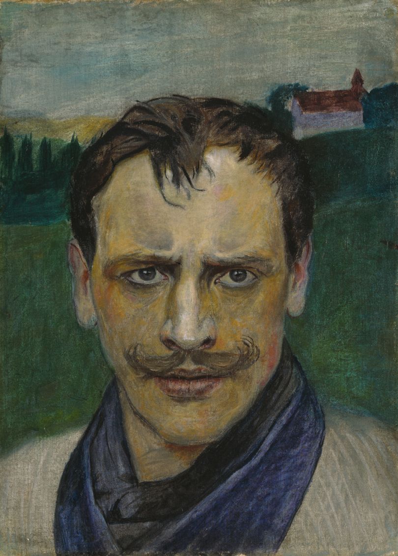 Harald Sohlberg, Self-Portrait, 1896, Private Collection